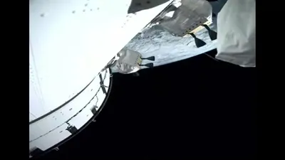 Корабль НАСА «Орион» максимально сблизился с Луной - YouTube