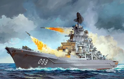 Флагман Северного флота крейсер «Петр Великий»: последний из построенных и  единственный оставшийся в строю ТАРКР | ТехноИнфо | Дзен