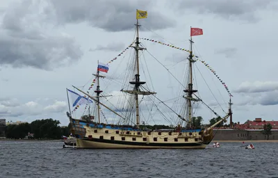 Полтава - копия исторического корабля Петра Первого. | Flickr