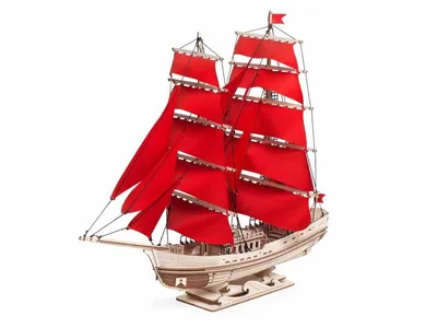 Деревянный конструктор Lemmo Корабль с парусами \"Секрет Океана\" - купить с  доставкой по выгодным ценам в интернет-магазине OZON (939206181)