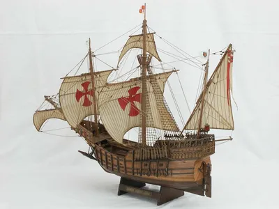 Купить 6510 Флагманский корабль Христофора Колумба Санта-Мария | ArmaModels