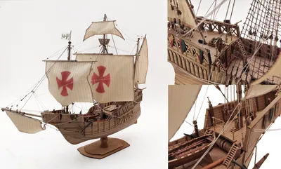 Модель корабля «Санта-Мария» Христофора Колумба, длина — 50 см. | \"ПОДАРИ  ПРЕЗЕНТ\"