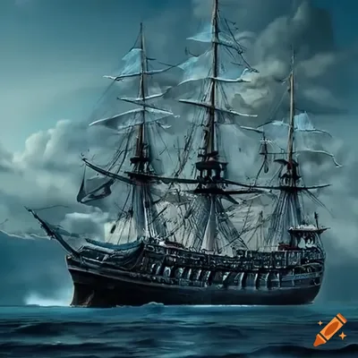 старинный корабль в океане, картинка майфлауэр фон картинки и Фото для  бесплатной загрузки