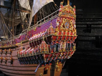 Стокгольм. Музей затонувшего корабля Vasa/Васа
