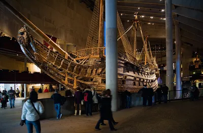 Стокгольм. Музей \"Vasa\".