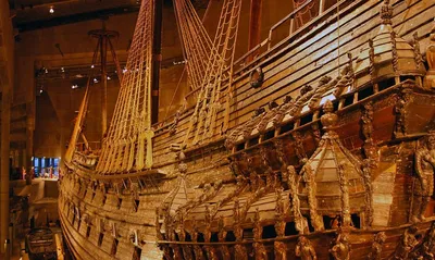 Музей корабль Васа в Стокгольме - уникальный экспонат 17 века