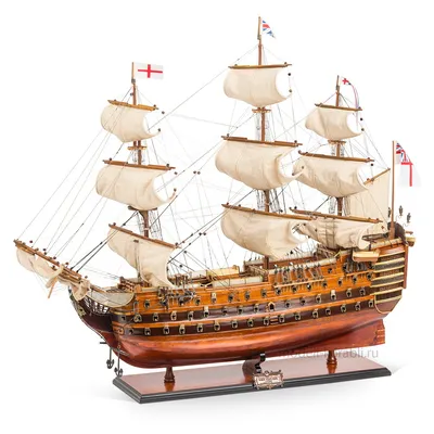 Готовая модель корабля ручной работы \"Виктория\" HMS Victory