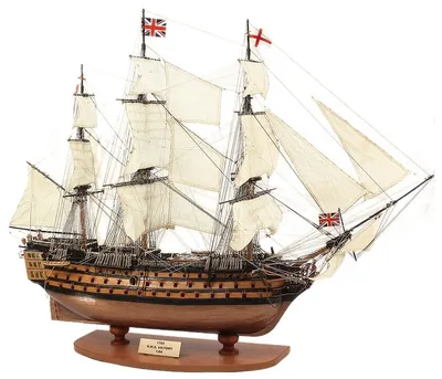 Флагманский корабль адмирала Нельсона «Виктори» 1/180 — Каропка.ру —  стендовые модели, военная миниатюра
