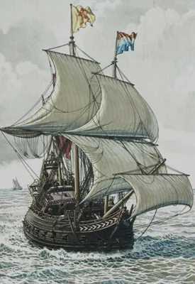 Корабли 17 века фото 