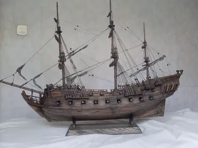 Военный корабль 17го века | Пикабу