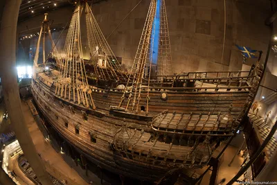Vasa - единственный в мире восстановленный корабль 17 века