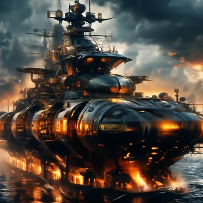Военный морской корабль будущего» — создано в Шедевруме