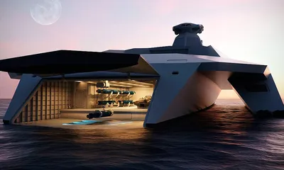 Британские инженеры представили концепт военного корабля будущего | Техкульт