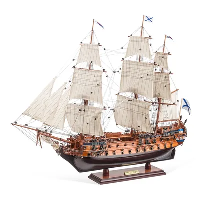 Модель Парусного Корабля | Серебро