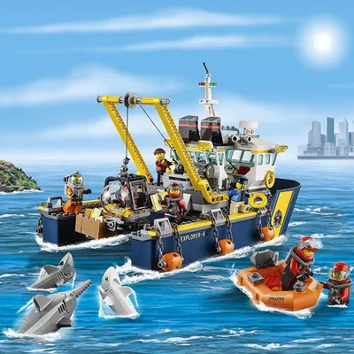 Качественные аналоги Лего по теме «Корабли». Интернет-магазин качественных  аналогов Лего с доставкой по Москве в день заказа.