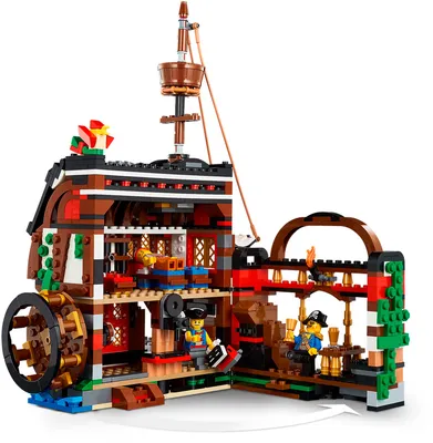 Конструктор Pirates \"Корабль Месть Королевы Анны\" Lepin 16009 аналог Лего  4195, купить в интернет-магазине \"Оригинальные игрушки\"