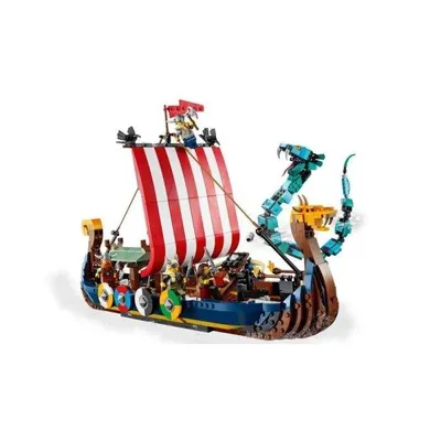 Конструктор Lego Creator 31132 Корабль викингов и Мидгардский змей купить в  по цене 10 499 руб., фото, отзывы