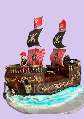 Парусный пиратский корабль призрак» — создано в Шедевруме