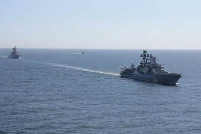 Ракетные стрельбы кораблей Северного флота сняли на видео :: Новости :: ТВ  Центр