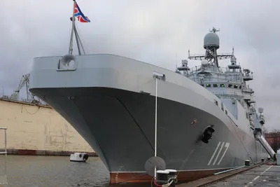 Военные корабли Северного флота РФ прибыли на Енисей