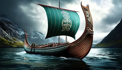 Викинги. Ликбез для чайников. Часть 3. | Корабли викингов, Викинги, Корабль
