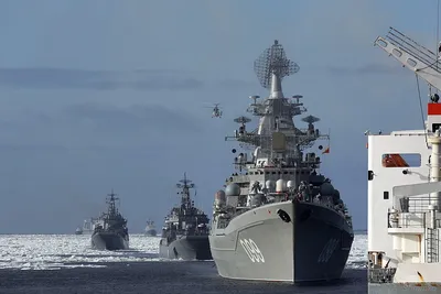 Корабли ВМФ России отбили воздушную атаку на учениях в Средиземном море -  РИА Новости, 28.06.2021