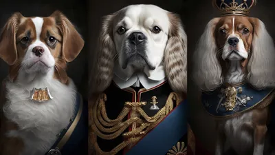 Собака породы королевский спаниель …» — создано в Шедевруме
