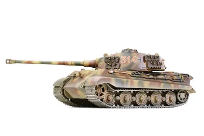 Pz. Kpfw. VI Tiger Ausf. B (King Tiger) (Королевский тигр) — Каропка.ру —  стендовые модели, военная миниатюра