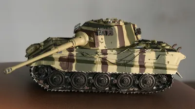 Сборная модель Немецкий тяжелый танк Pz.Kpfw.VI Ausf.B \"Королевский Тигр\" с  башней Henschel, позднее производство (ICM 35363) 1:35- купить в Киеве,в  Украине,цена,отзывы-магазин БАТЛЕР