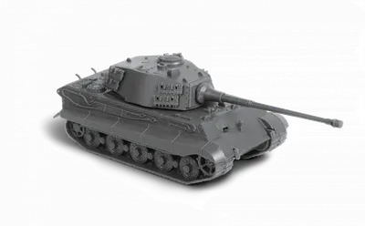 Купить 35363 Pz.Kpfw.VI Ausf.B Королевский тигр с башней Хеншель (позднего  производства), Германский тяжелый танк ICM | ArmaModels