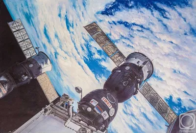 Космический корабль \"Союз\" доставил на МКС трёх членов новой экспедиции» в  блоге «Космонавтика» - Сделано у нас