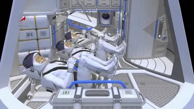 Представлен интерьер космического корабля New Shepard