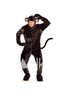 Костюм обезьяны детский, костюм обезьянки для мальчика, Детский  карнавальный костюм из искусственного меха Обезьянка для мальчика фирмы  Остров игрушки Карнавалия