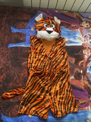 Костюм тигра для девочки - купить новогодний костюм Тигр по доступной цене  в Омске | ЗАО «ОмЗЭТ»