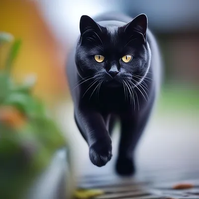 Кот британец вислоухий черный - 72 фото