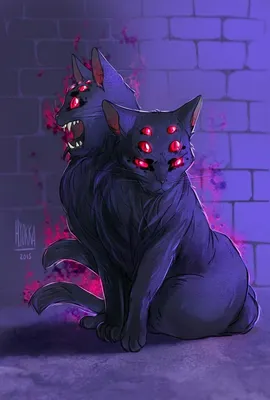 Кот Демон Люцифер, демон, млекопитающее, кошка, как млекопитающее png |  PNGWing