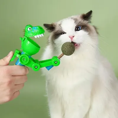 Кот динозавр» — создано в Шедевруме