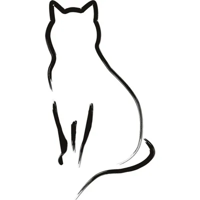 Рисунок котика | Пикабу