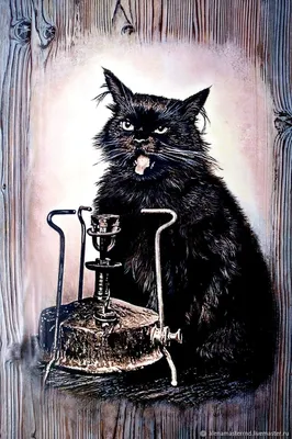 Кот Бегемот. | The master and margarita, Bulgakov master and margarita, Cat  art