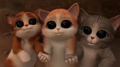 Кот в сапогах из мультфильма \"Шрек…» — создано в Шедевруме