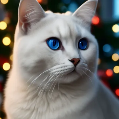 British chinchilla kobi cat,blue …» — создано в Шедевруме