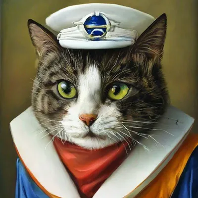 Кот моряк» — создано в Шедевруме