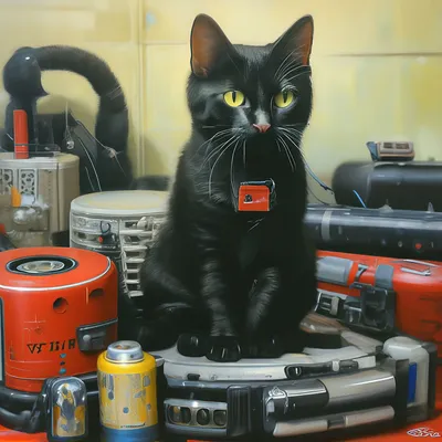 Кот лежит на батарее, реальное фото» — создано в Шедевруме