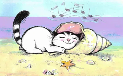 Картинки котята на море (67 фото) » Картинки и статусы про окружающий мир  вокруг