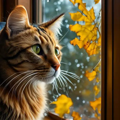 Кот в окне стоковое изображение. изображение насчитывающей окно - 120745091