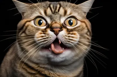 Кот с языком стоковое изображение. изображение насчитывающей положение -  26660357