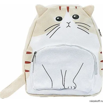 Кот с рюкзаком на спине - картинки и фото koshka.top