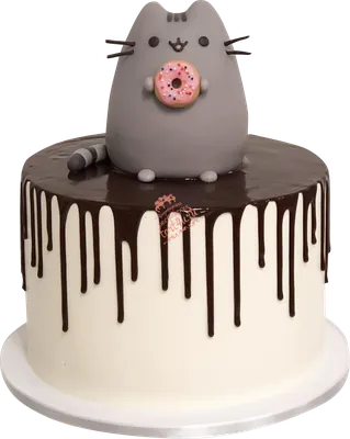 Кот ест торт клубники стоковое фото. изображение насчитывающей пинк -  151807018