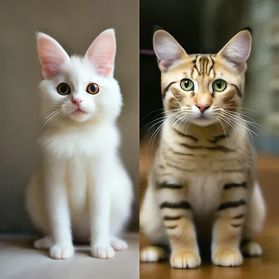 Гибрид кота и кролика - красивые фото