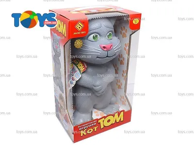 Говорящий кот Том, Интерактивная игрушка, музыкальная игрушка - купить с  доставкой по выгодным ценам в интернет-магазине OZON (823500490)